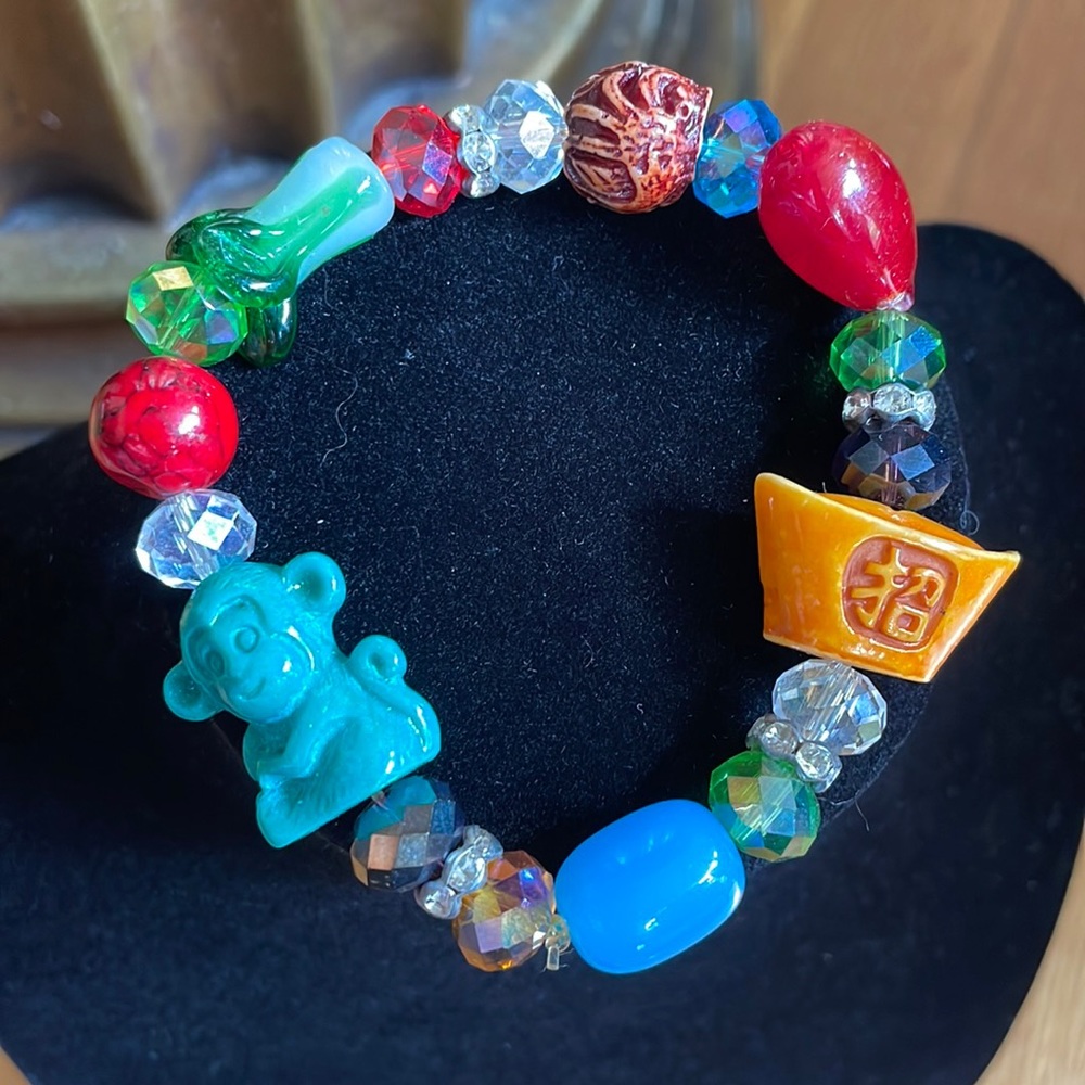 Year of the Monkey Charm Bracelet